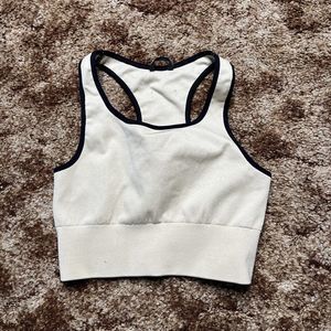 Oiselle Sports Bra Women's Size Small Tan